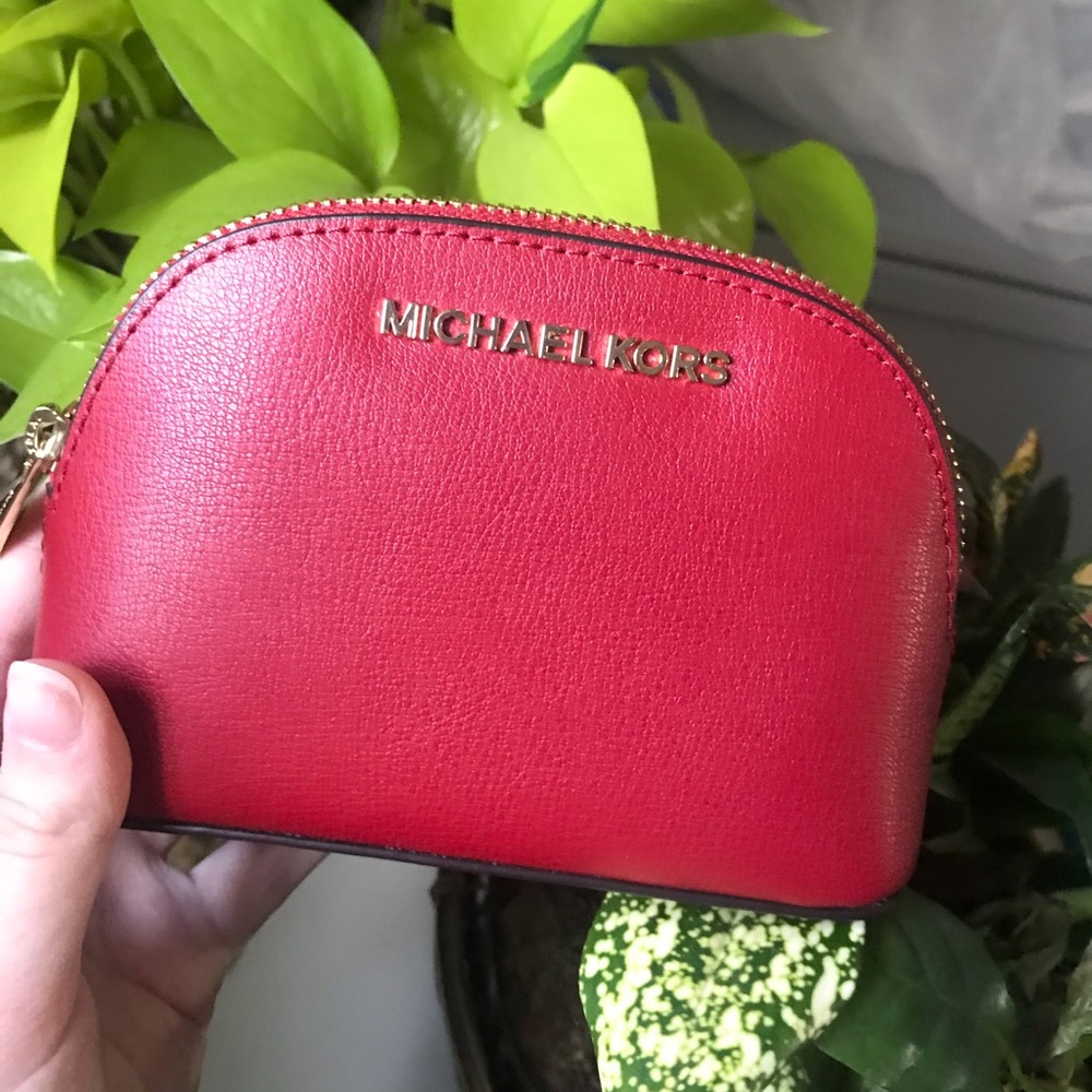 Michael Kors Jet Set Travel Leather Pouch